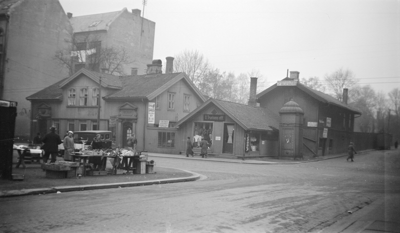 Krysset Bogstadveien og Industrigaten 1936